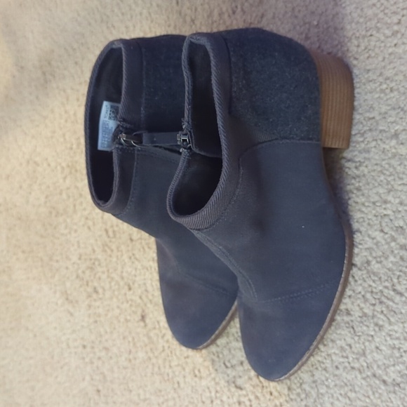 Tom’s Women’s Womens Loren Suede Ankle Booties side 7 Boho - Picture 2 of 9